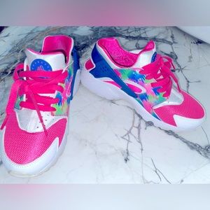 NIKE Huarache Run Print Sz 6Y